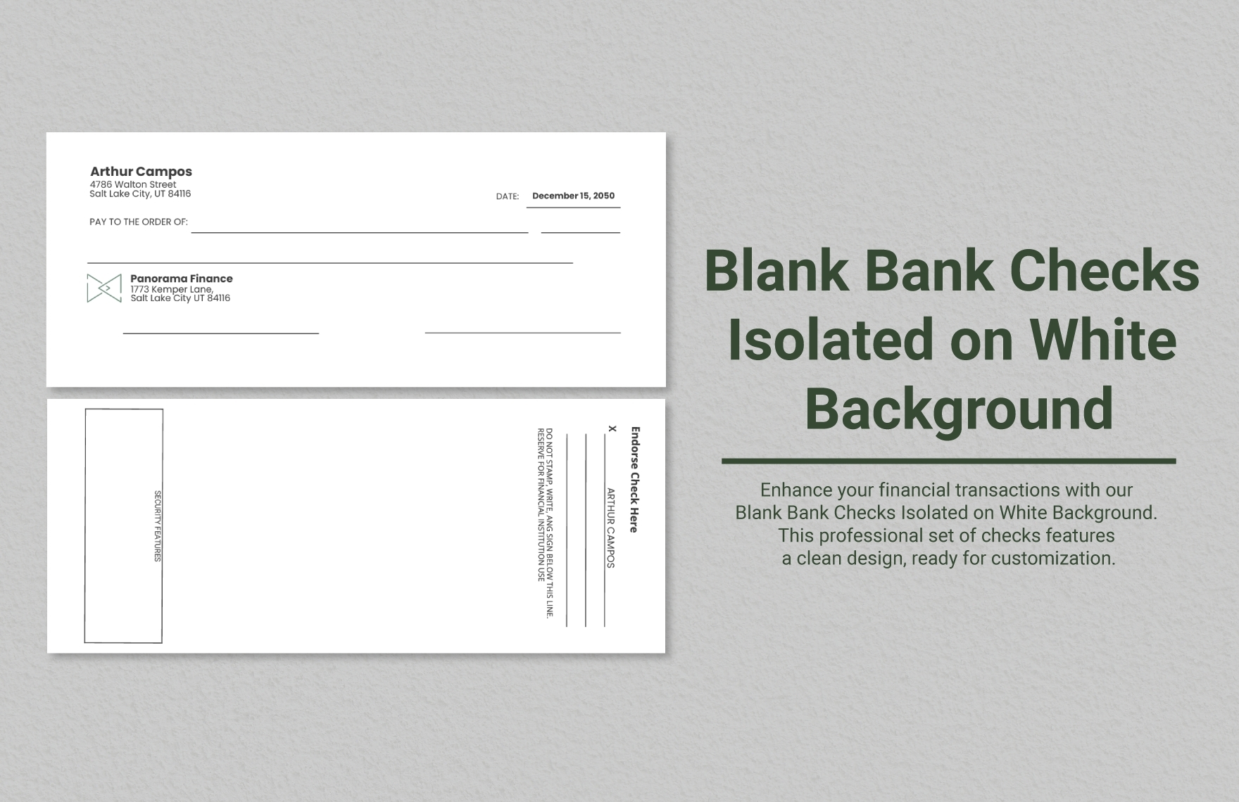 28 Blank Check Template DOC PSD PDF U0026 Vector Formats