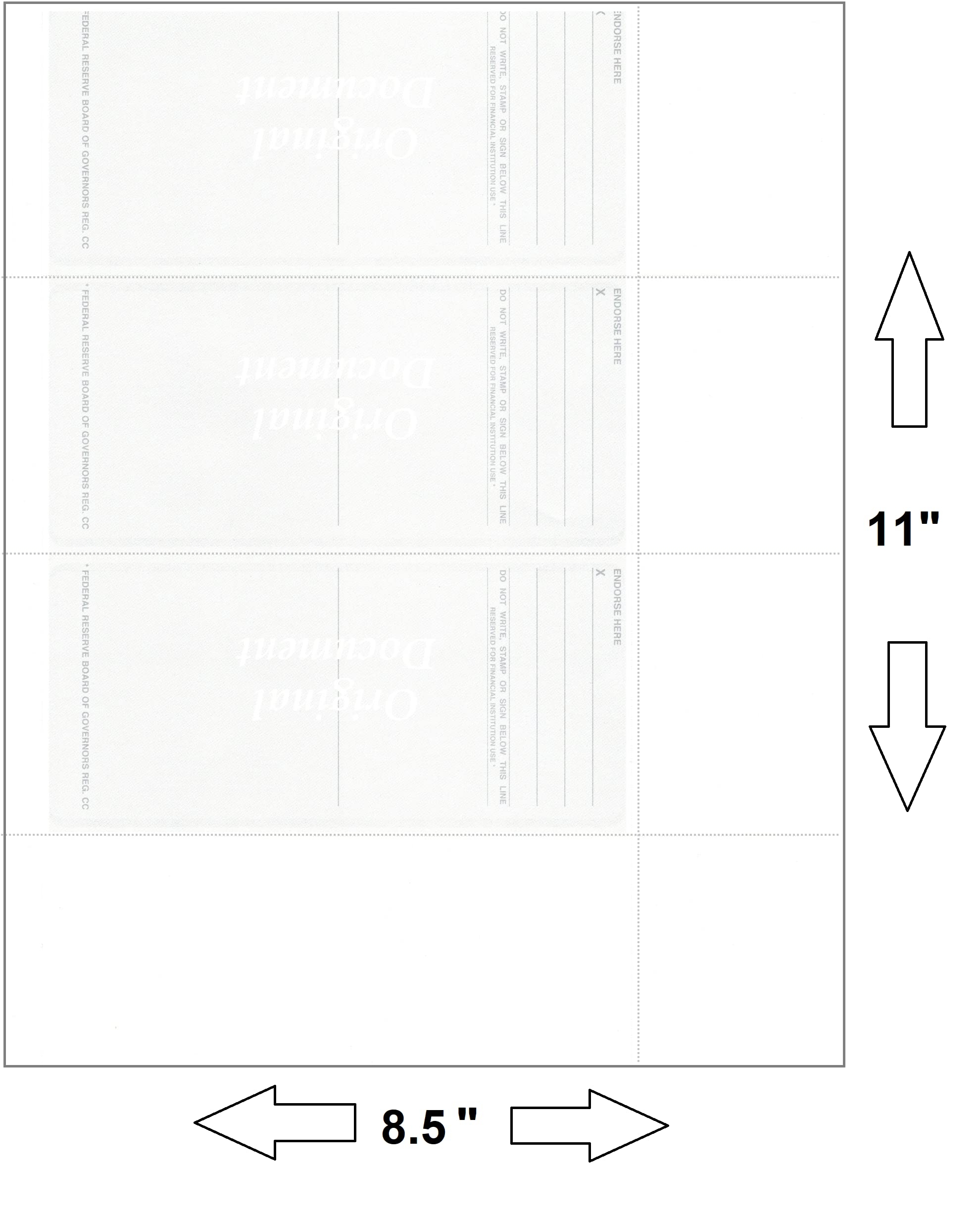 Amazon Computer Check Paper Blank Personal Wallet Checks 3 