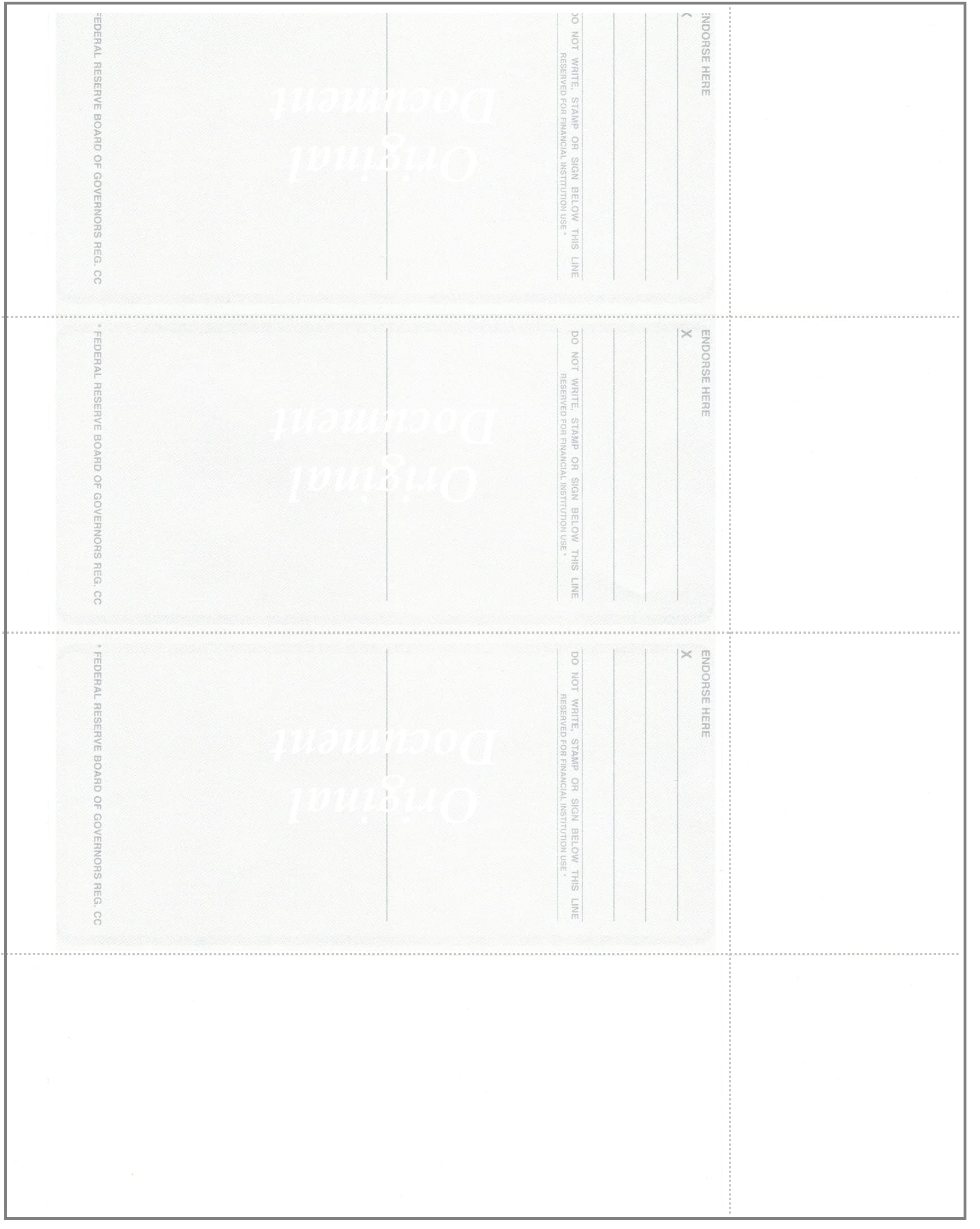 Amazon Computer Check Paper Blank Personal Wallet Checks 3 