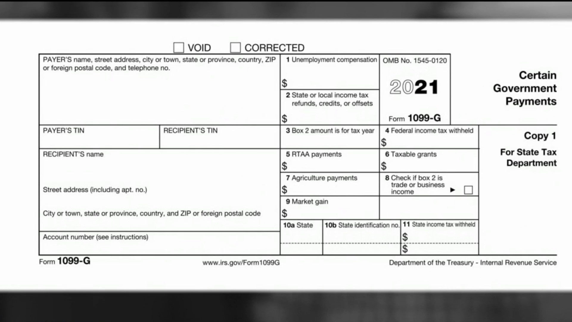 Bogus 1099 G Tax Forms Sent To People Who Didint File For Unemployment