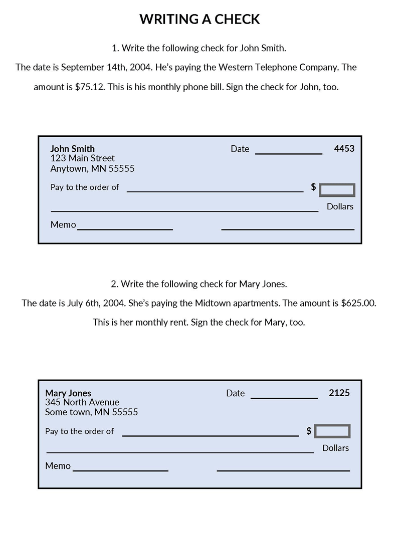 Free Fillable Blank Check Templates How To Fill Word PDF