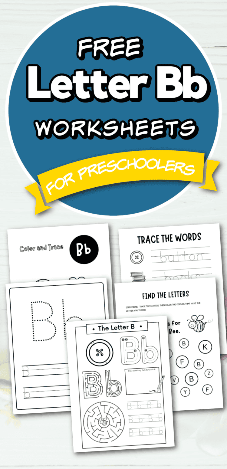Free Letter B Worksheets For Kindergarten Infoupdate