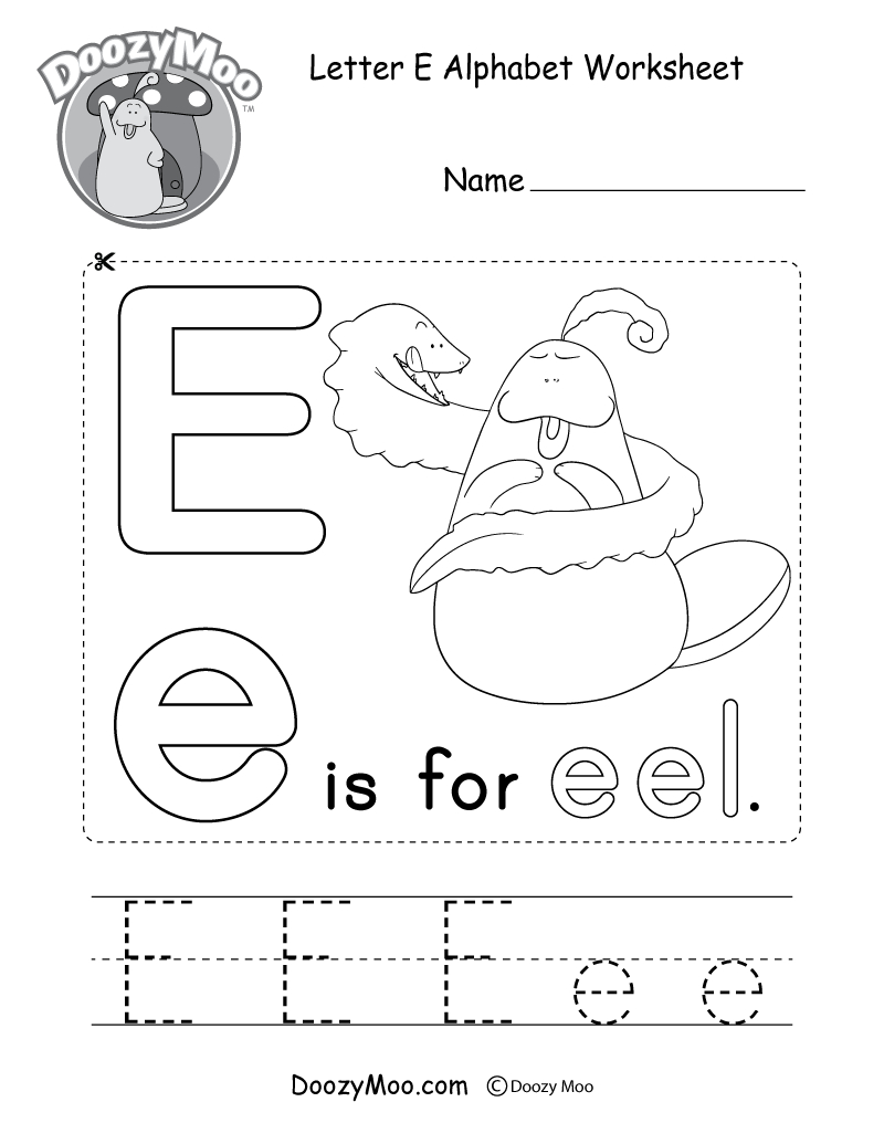 Letter E Printable Worksheets Printable Worksheets