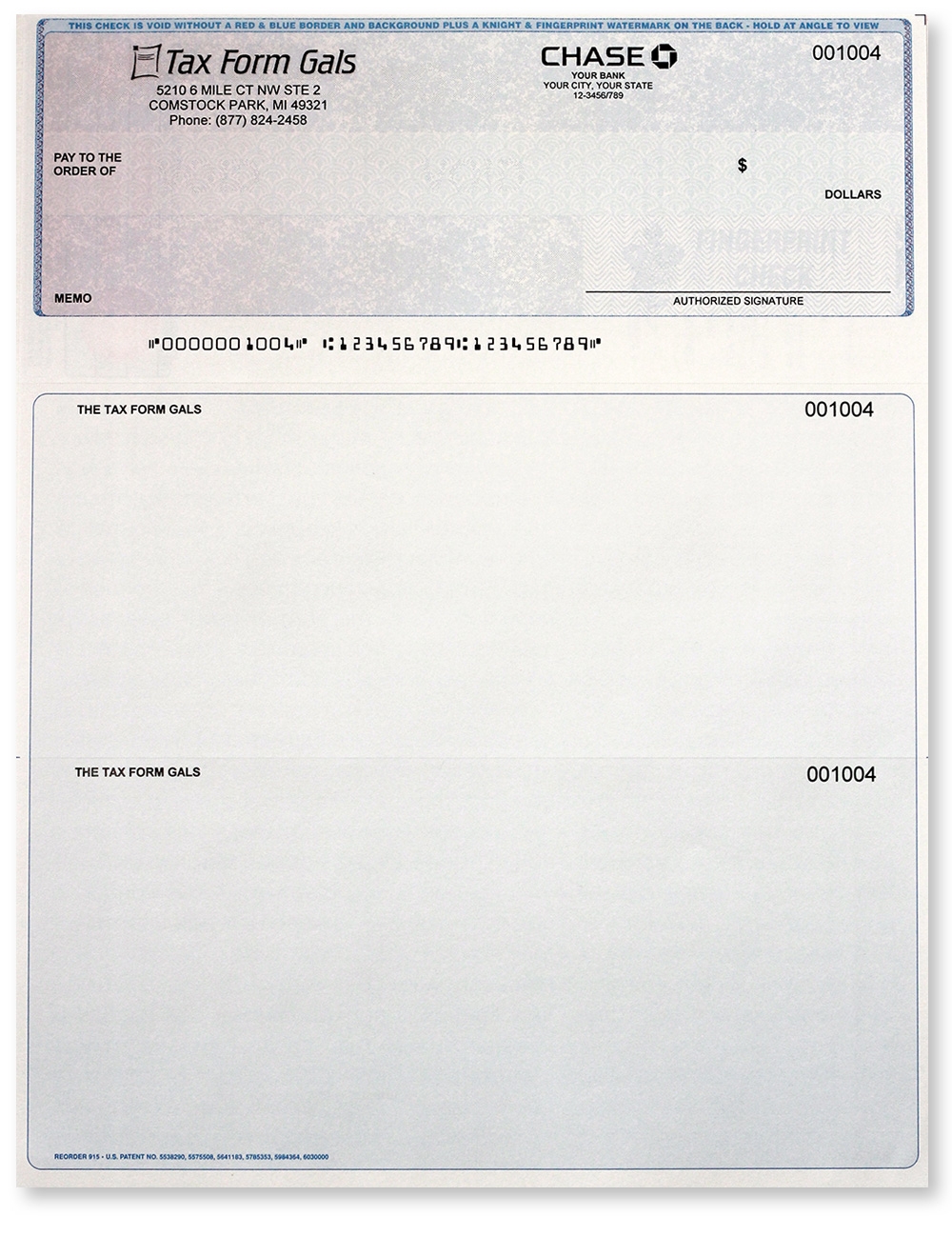 Printed Business Checks For Software Top Format DiscountTaxForms